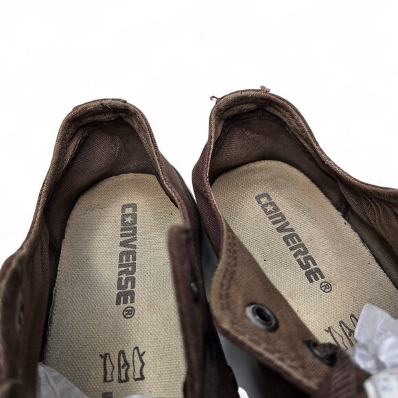 Converse Chuck Taylor All Star Chocolate Low Top Sneakers Unisex Street W8 M6 - Picture 6 of 10